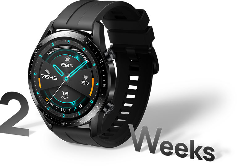 Smartwatch HUAWEI Watch GT 2 42mm, Android/iOS, silicon, Sport